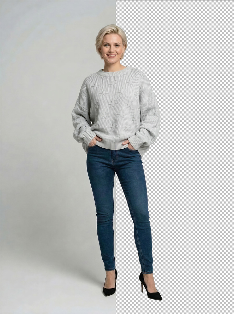 Удаление фона одежда 5