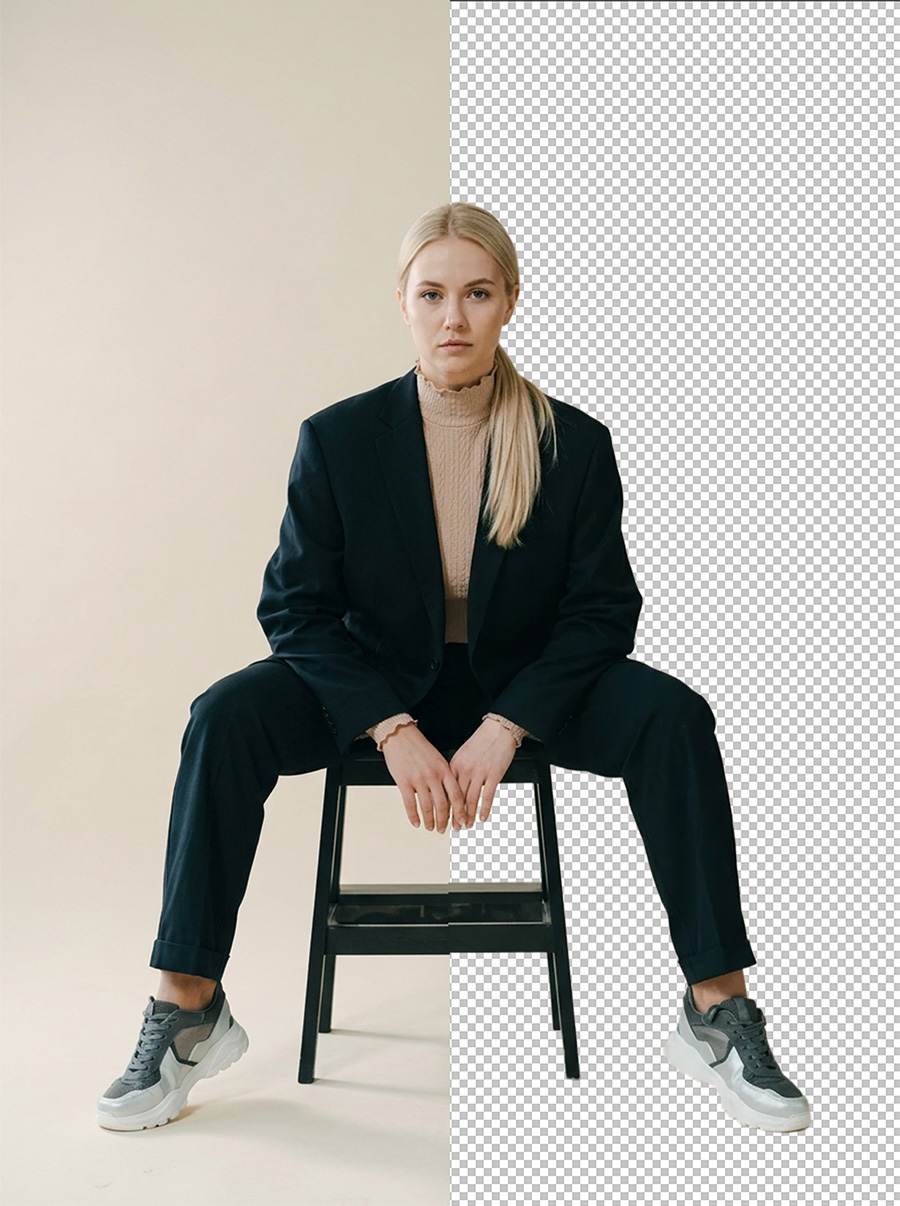 Удаление фона одежда 6